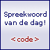 De nostalgische gadget van www.spreekwoord.nl